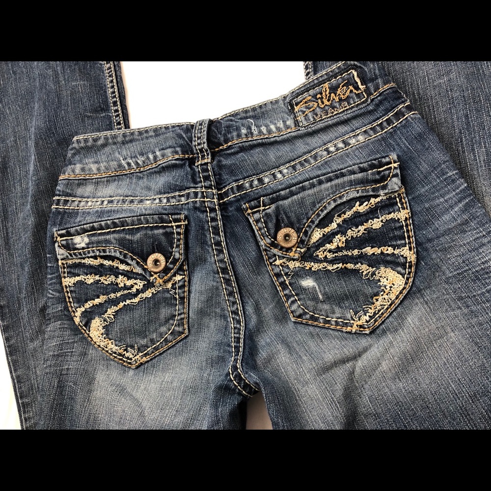 ***SOLD*** Silver Suki Surplus Bootcut Jean - Picture 3 of 5